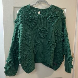 Green Yarn sweater